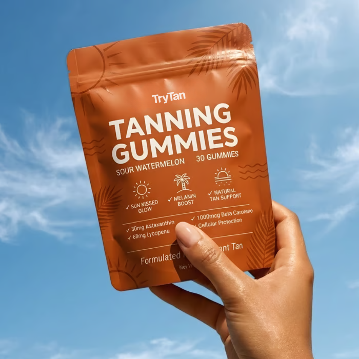 Try TryTan Gummies For 30 Days.